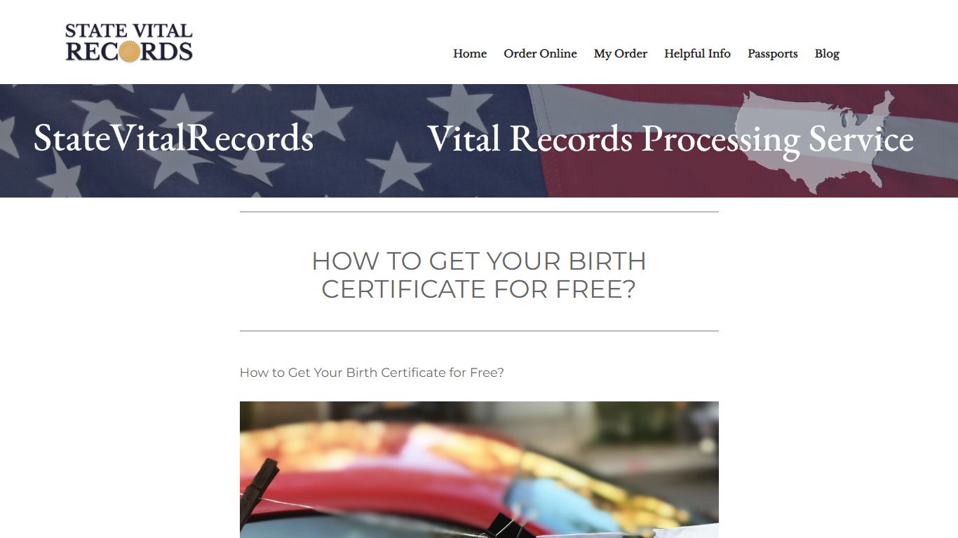 How to Get Your Birth Certificate for Free?| State Vital Records